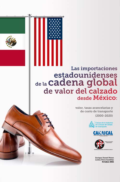 Las importaciones estadounidenses de la cadena global de valor del calzado desde México 